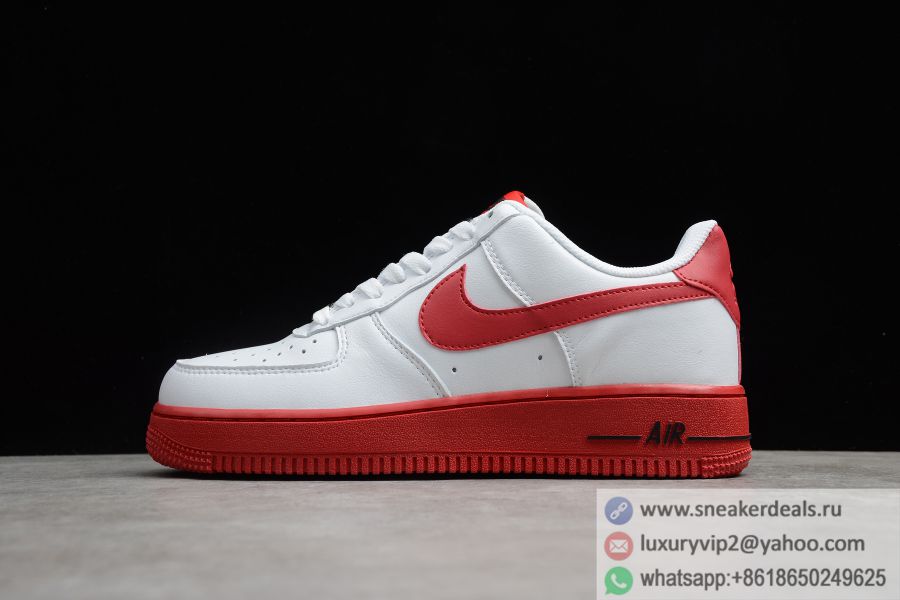 Air Force 1 Low University Red White Red AO6820-800 Unisex Shoes